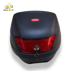 باکس موتور سیکلت VIZIT مشکی مدل 202
