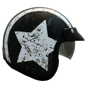 کلاه کاسکت راپیدو مدل 859-STARBLK