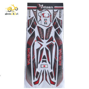 برچسب مشکی هوندا کلیک