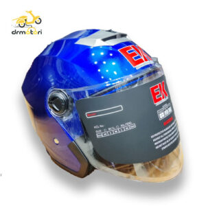 کلاه کاسکت EK بدون فک عینک دار