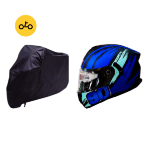 پکیج کلاه کاسکت فک متحرک + چادر موتور سیکلت با تخفیف ویژه