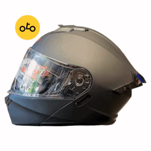 کلاه کاسکت فک متحرک MA2 کد 963 مشکی مات