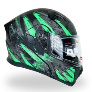 کلاه کاسکت دی ای وان مدل فک متحرک عینکدار کد DA_K101