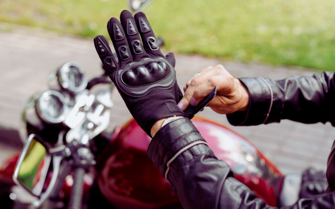 دستکش ایمنی موتورسیکلت