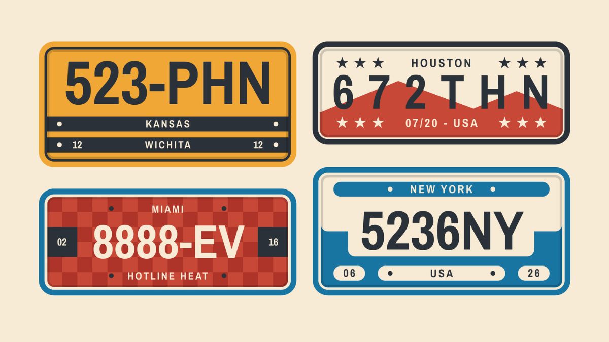 پلاک موتورسیکلت و مراحل قدم به قدم برای تعویض آن